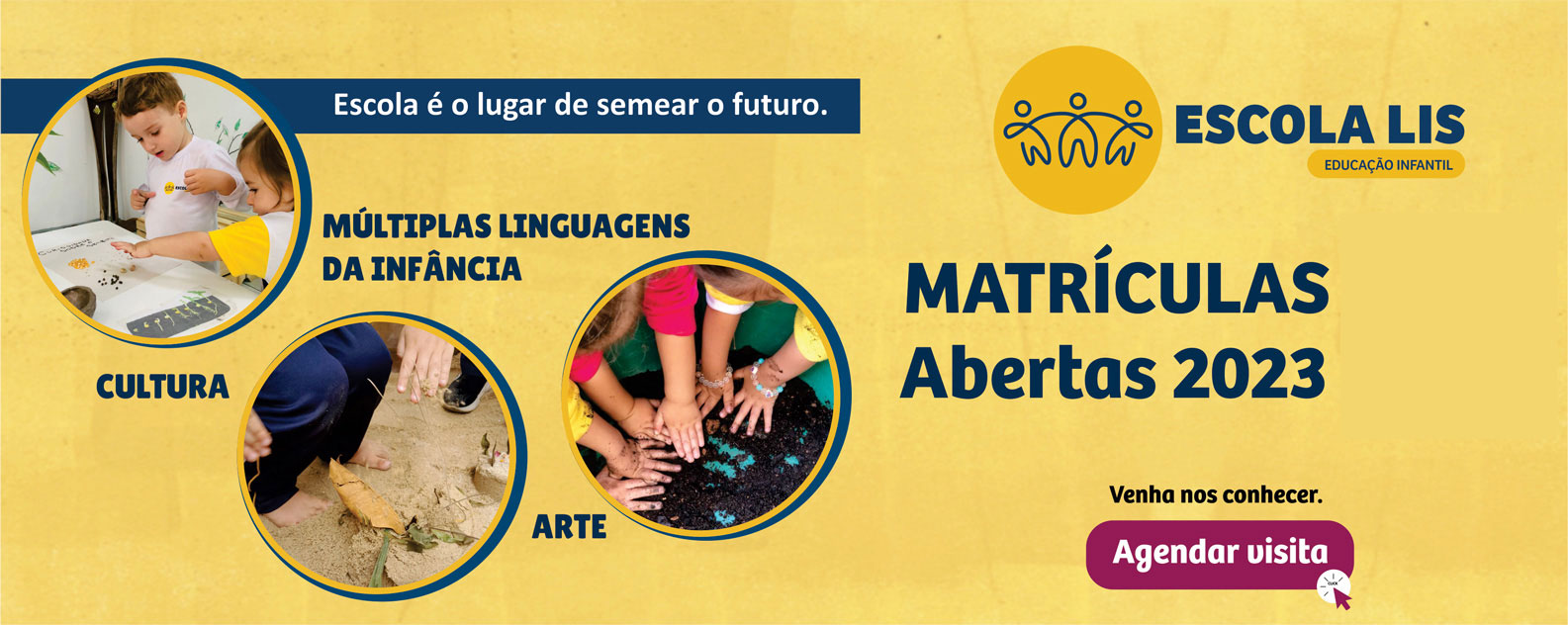 banner matrículas abertas